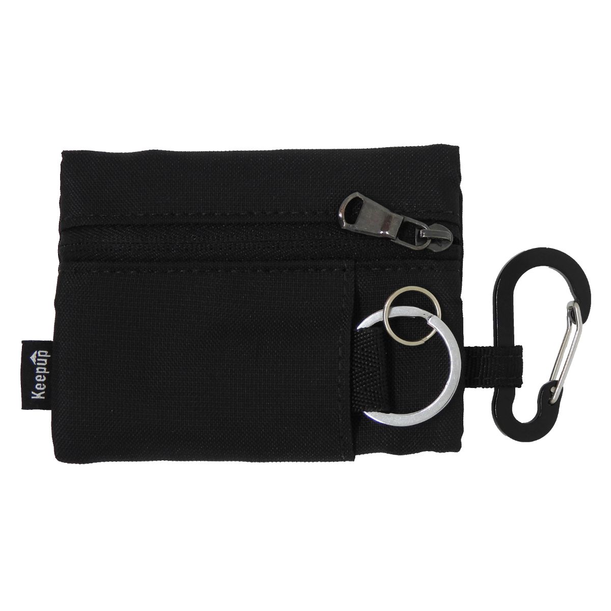 Monedero Llavero Funcional Negro